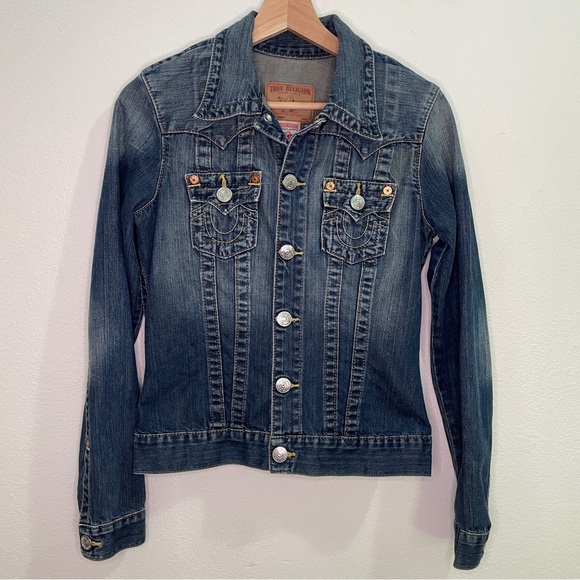 True Religion Jimmy Jean Jacket - Blue - Picture 1 of 16